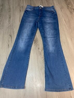 Wax Jean Women's Blue Boot-Cut Jeans